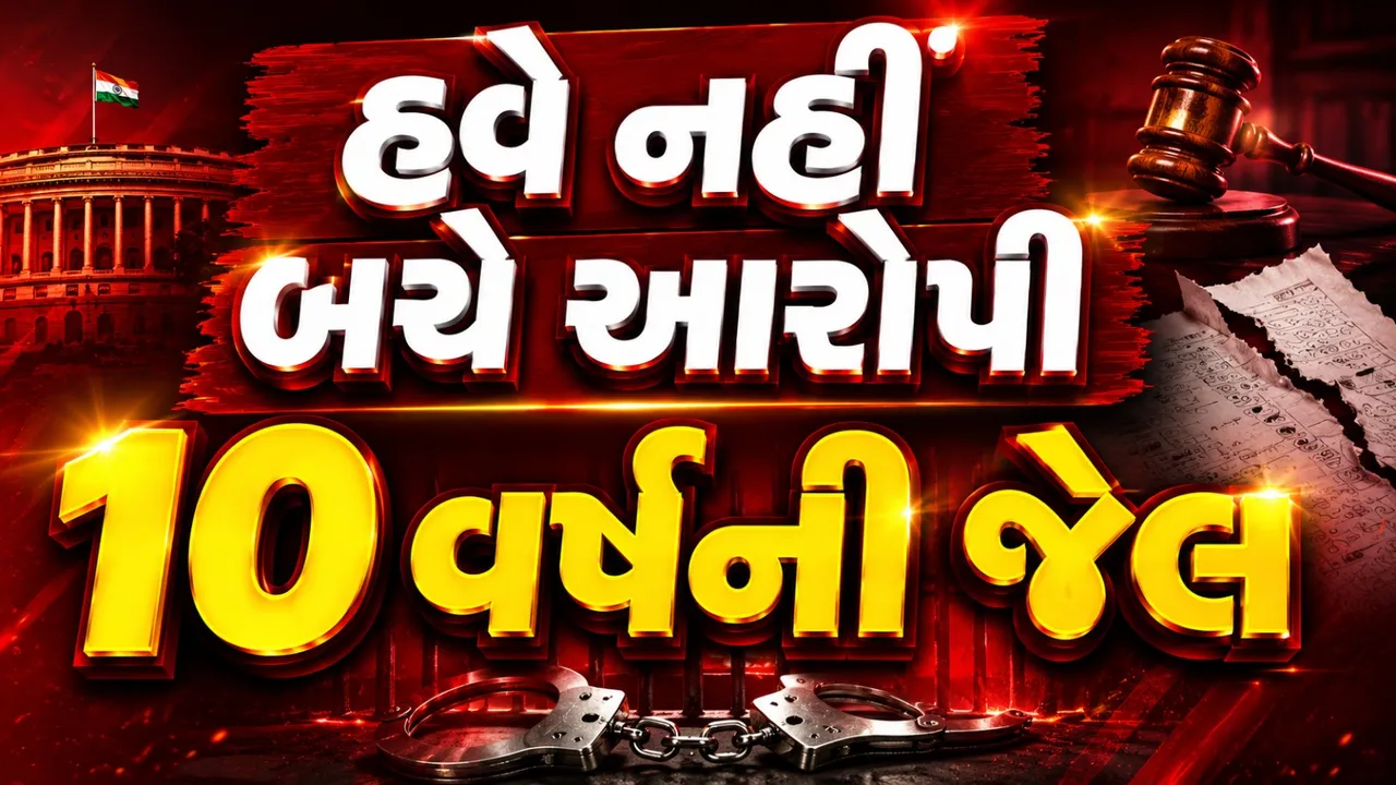 એન્ટી પેપર લીક બિલ બન્યું કાયદો, હવે આરોપીઓને 10 વર્ષની જેલ અને ₹50 લાખ દંડ