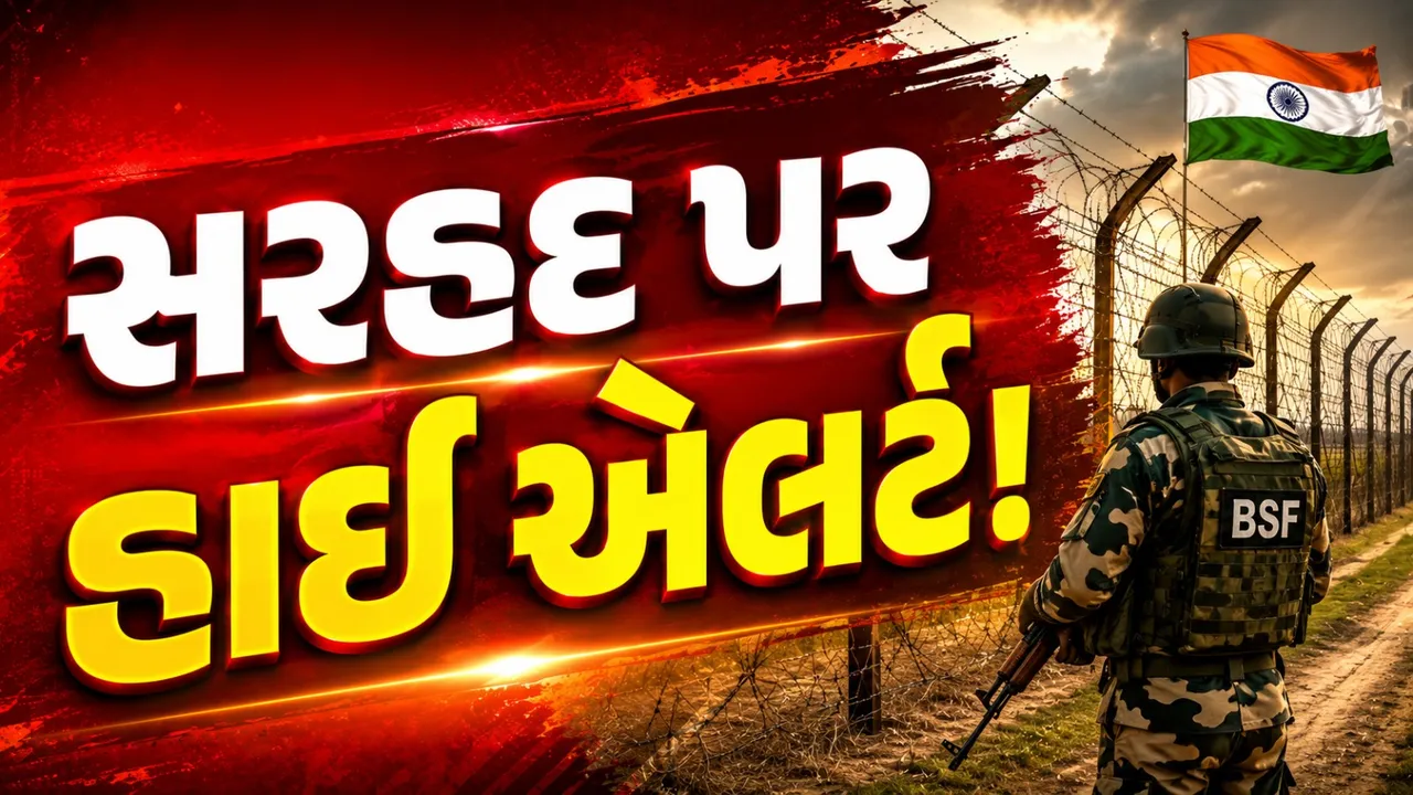 સ્વતંત્રતા પર્વ પર ભારત-પાક સરહદ પર હાઇ એલર્ટ, BSFની સઘન સુરક્ષા