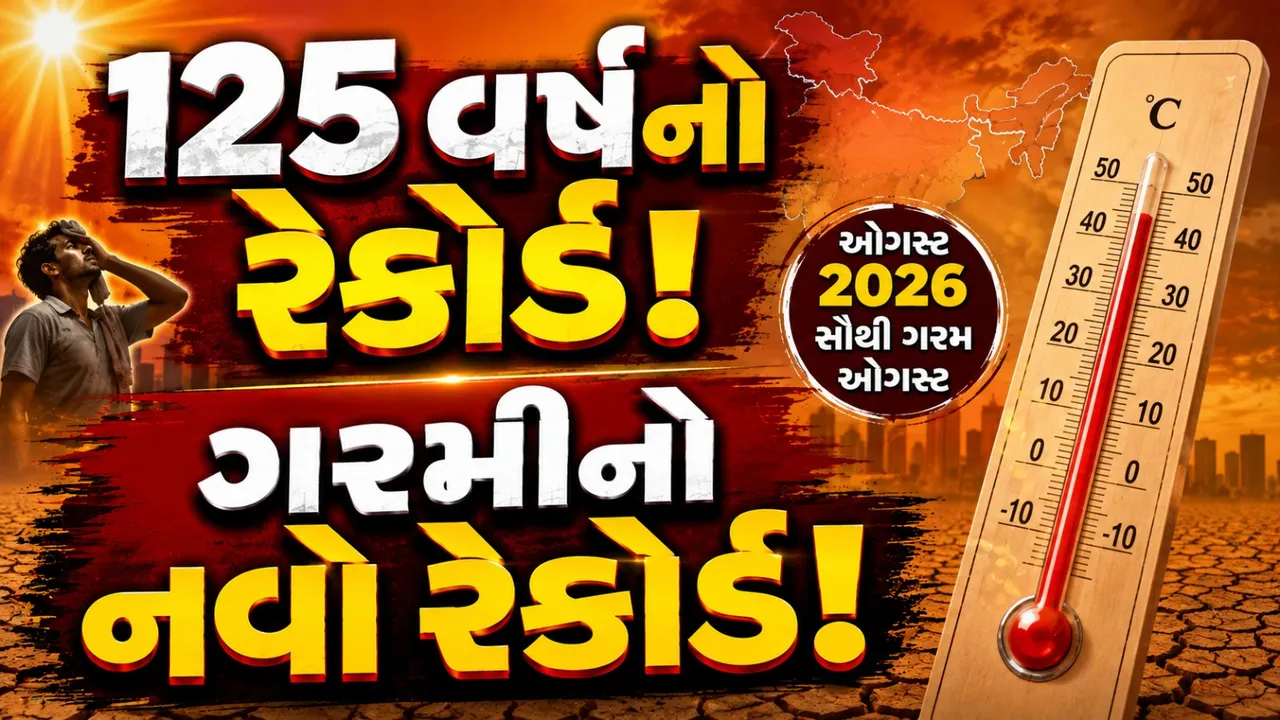 125 વર્ષનો ગરમીનો રેકોર્ડ તૂટ્યો! સપ્ટેમ્બરમાં પણ વરસાદનું સંકટ
