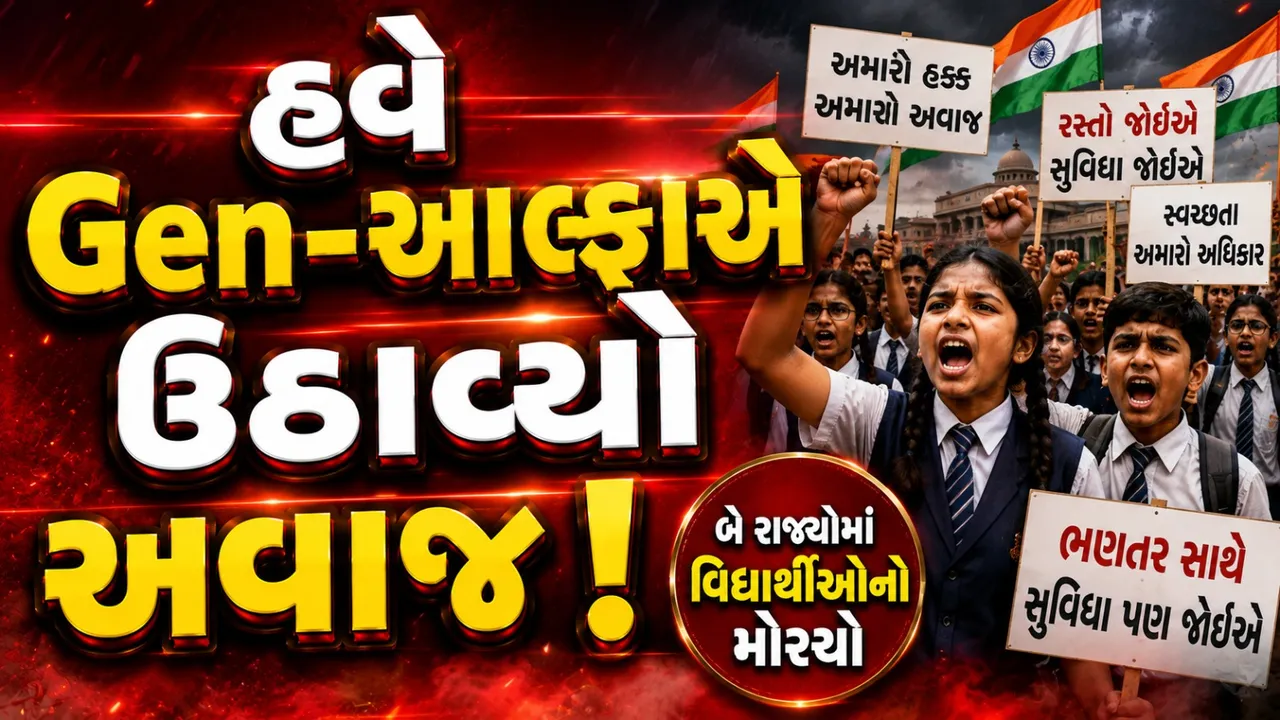 Gen-આલ્ફાનો અવાજ ગુંજ્યો! બે રાજ્યોમાં વિદ્યાર્થીઓનું આંદોલન, CM એક્શન મોડમાં
