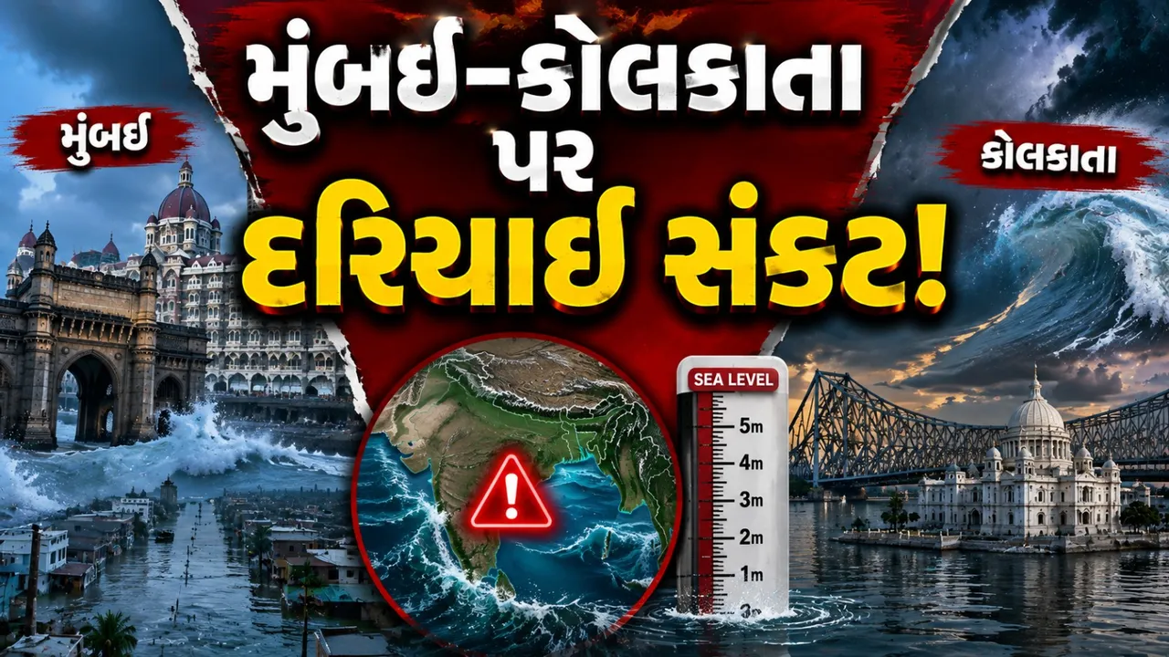 મુંબઈ-કોલકાતા પર દરિયાઈ સંકટ! UNની ચેતવણી, 1.4 કરોડ લોકો જોખમમાં