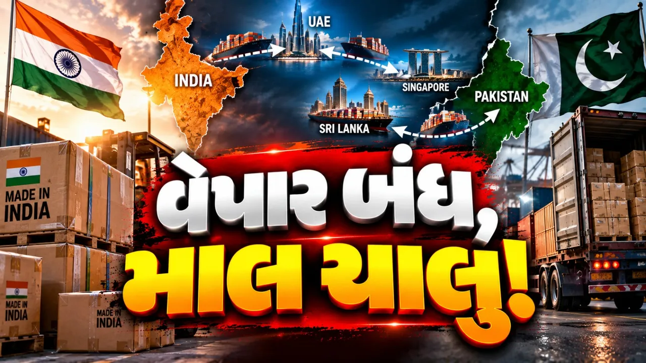 ભારત સાથે વેપાર બંધ, છતાં પાકિસ્તાનમાં ભારતીય માલની આયાત 69% વધી