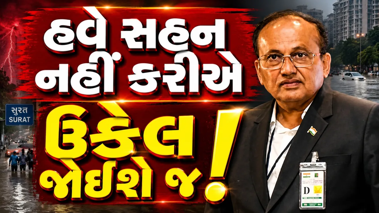25 દિવસમાં 3 વખત ખાડીપૂર, સુરતના રહીશોમાં ભારે રોષ