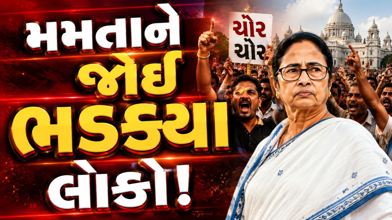 મમતા બેનર્જી સામે ‘ચોર-ચોર’ના નારા! કોલકાતામાં TMCનો કાર્યક્રમ બન્યો રાજકીય અખાડો