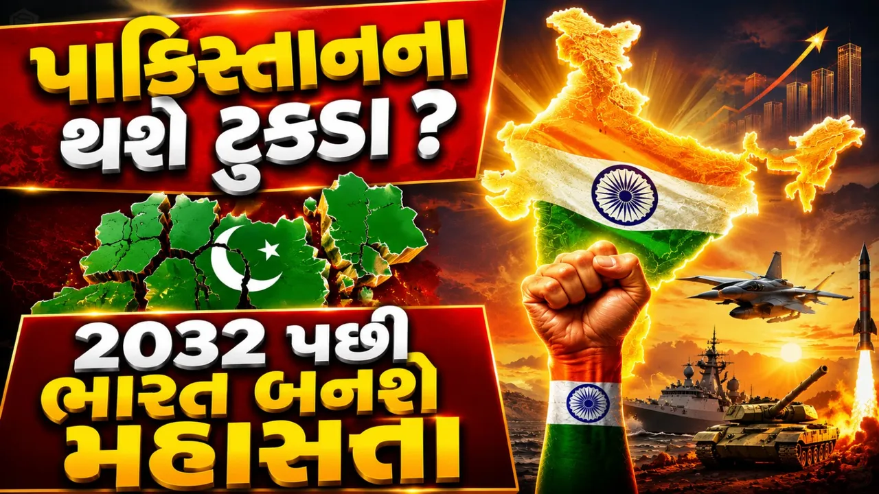 પાકિસ્તાનના થશે ટુકડા, 2032માં ભારત બનશે મહાસત્તા - જ્યોતિષાચાર્યની ચોંકાવનારી આગાહી