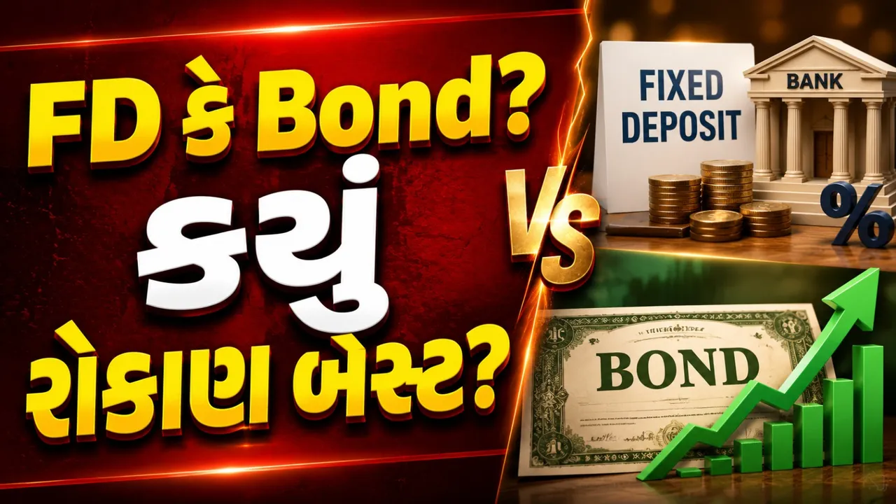FD કે Bond? ટેક્સ બાદ કયું રોકાણ છે વધુ ફાયદાકારક?