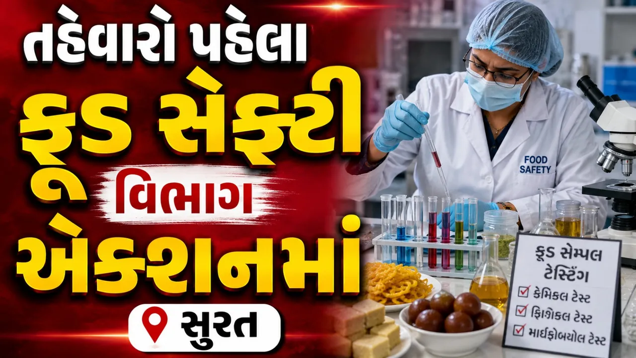 સુરત: તહેવારો પહેલા સુરત મનપા સતર્ક! ખાદ્ય પદાર્થોની આવી રીતે થશે તપાસ