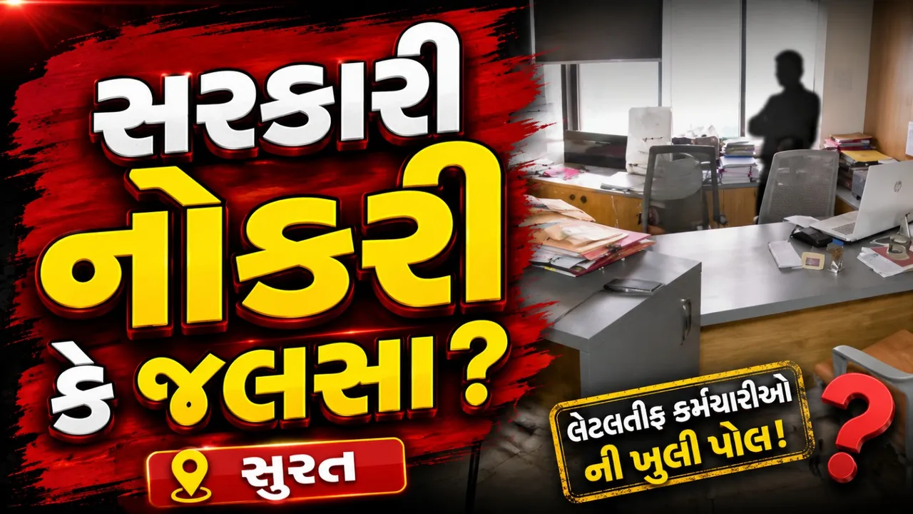 સરકારી નોકરી સેવા માટે કે જલસા માટે? સુરત જિલ્લા પંચાયતમાં પ્રમુખનો કડક સવાલ