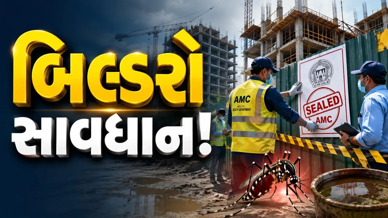 બિલ્ડરો સાવધાન! AMCની મોટી કાર્યવાહી, 16 બાંધકામ સાઇટ સીલ