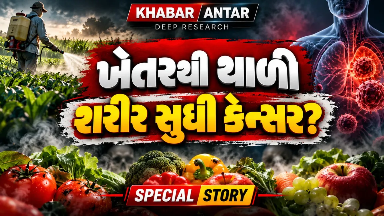 ખેતરથી થાળી સુધી ઝેરનો ખતરો? રાસાયણિક ખાતર અને જંતુનાશકો સ્વાસ્થ્ય માટે કેટલા જોખમી?
