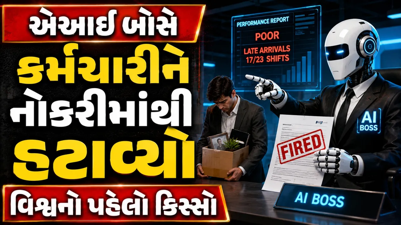 AI બોસે કર્મચારીને નોકરીમાંથી કાઢ્યો, દુનિયામાં પ્રથમ કિસ્સો!