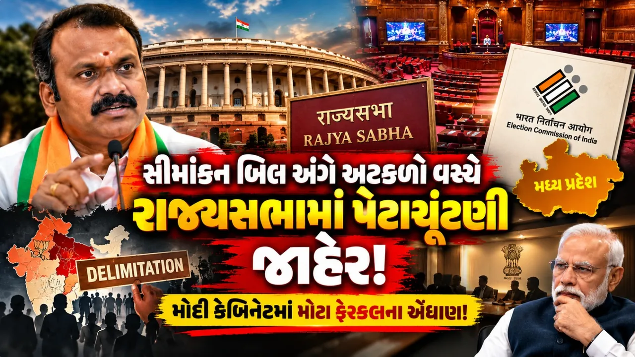 એલ. મુરુગનના રાજીનામા બાદ રાજ્યસભાની પેટાચૂંટણી, 12 નવેમ્બરે મતદાન