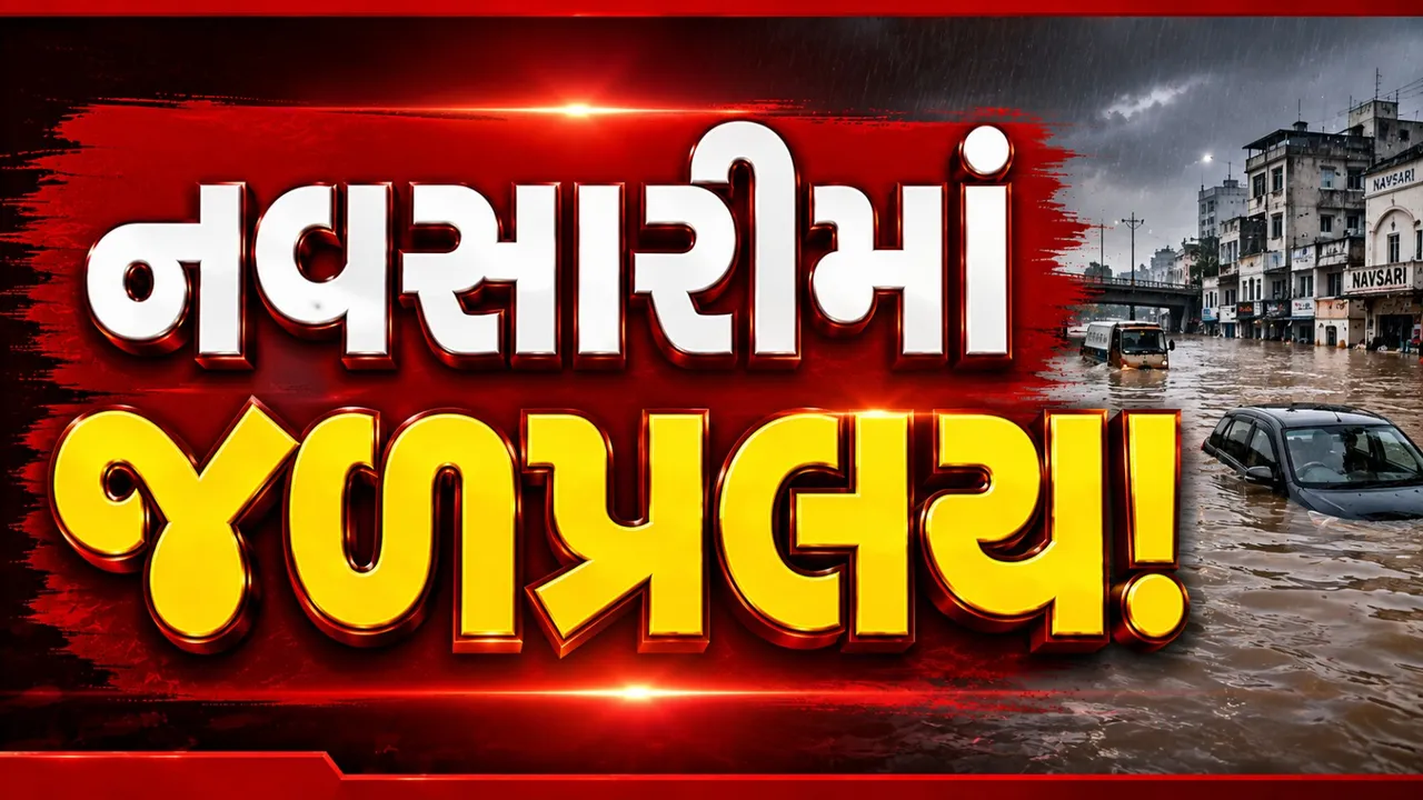 નવસારીમાં ત્રીજી વખત જળપ્રલય! એક લાખથી વધુ લોકો પૂરથી પ્રભાવિત