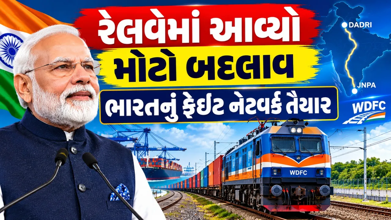 વેસ્ટર્ન ડેડિકેટેડ ફ્રેઇટ કોરિડોર શું છે? PM મોદીએ 3 મહત્વના સેક્શન કર્યા શરૂ
