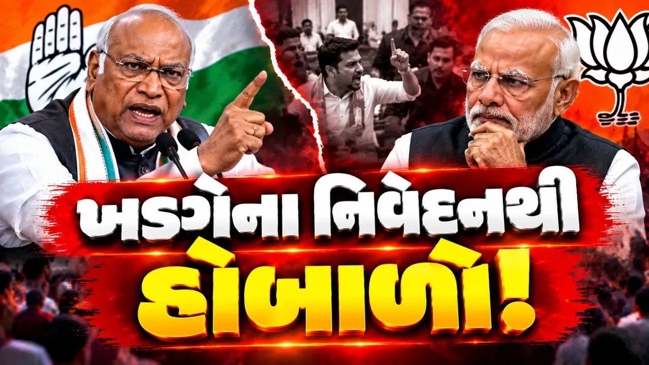 PM મોદી પર ખડગેની ટિપ્પણીથી હોબાળો, BJP-NDAના નેતાઓએ કોંગ્રેસને ઘેરી