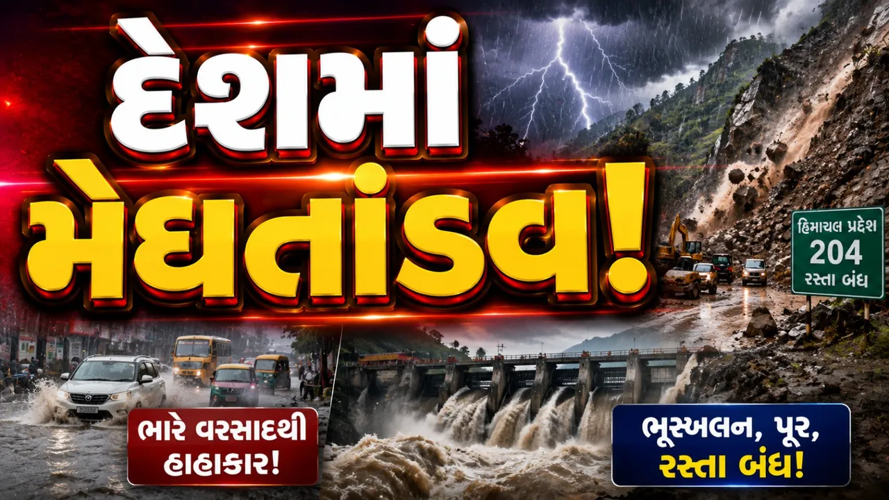 વરસાદનું રૌદ્ર સ્વરૂપ! બેંગલુરુમાં 2 મોત, હિમાચલમાં 204 રસ્તા બંધ