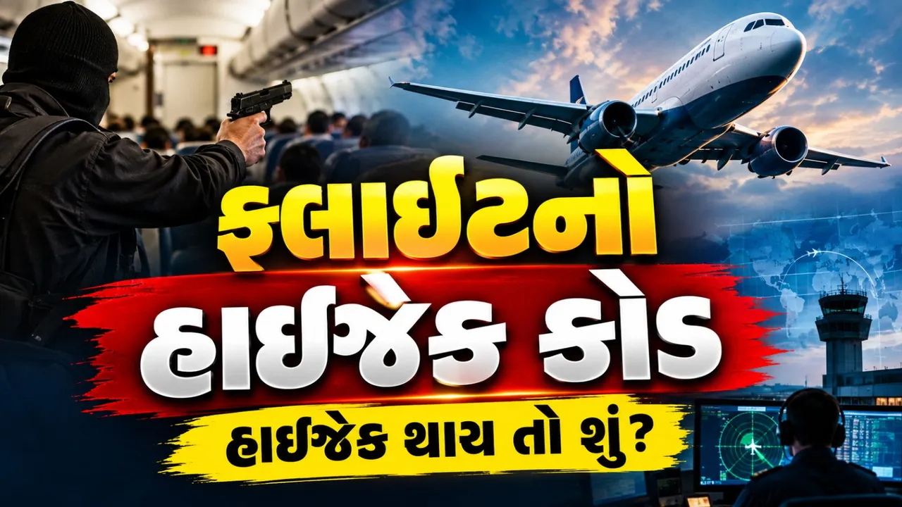 ફ્લાઇટ હાઈજેક થાય ત્યારે પાઈલટ કયો કોડ મોકલે છે? જાણો 7500નો અર્થ