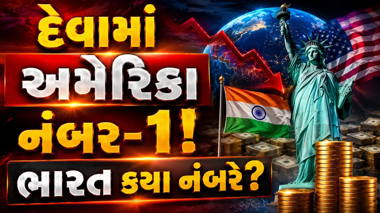 અમેરિકા પર સૌથી વધુ સરકારી દેવું, ભારતની રેન્કિંગ જાણીને ચોંકી જશો!