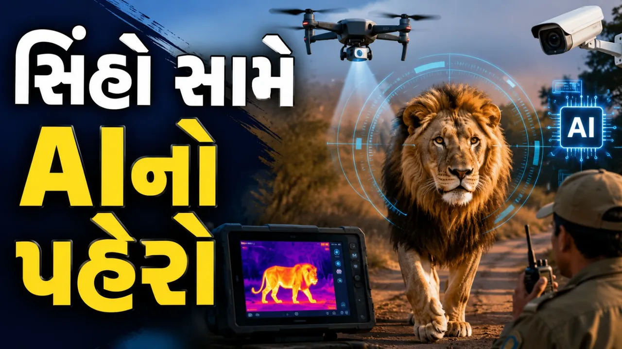 સિંહોના વધતા હુમલા બાદ વન વિભાગ એક્શનમાં, હવે AI કરશે મોનિટરિંગ
