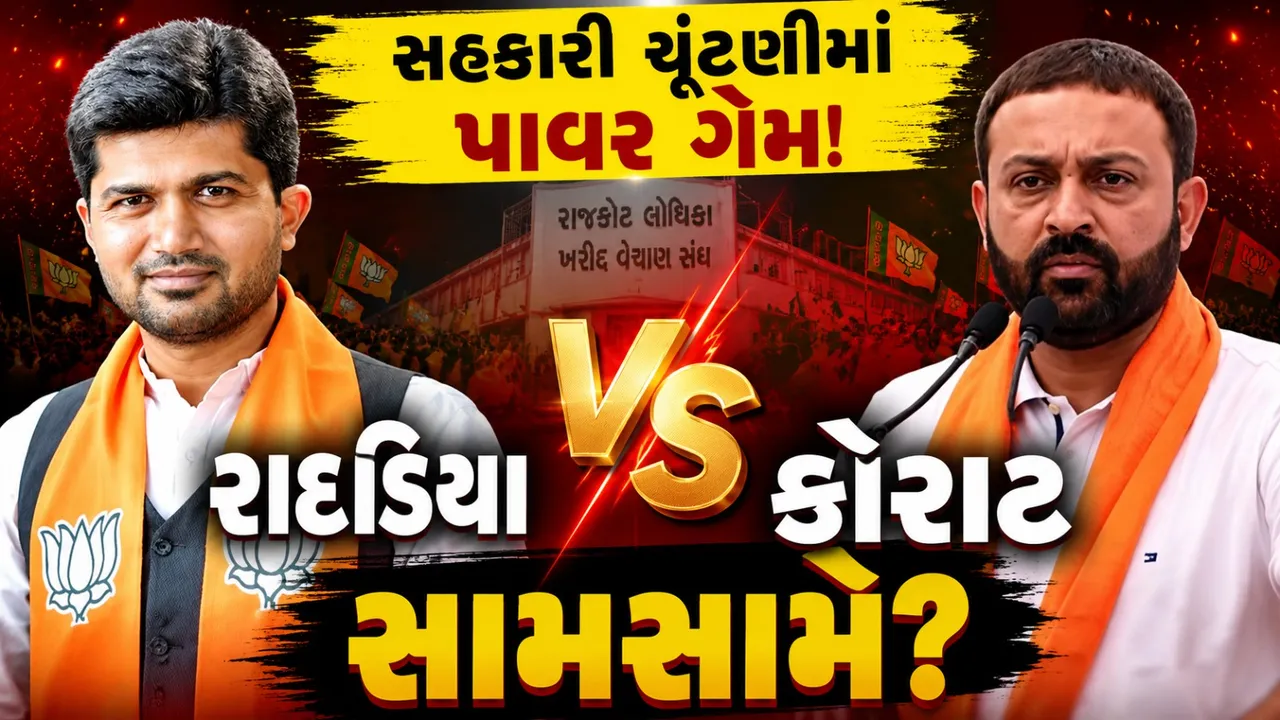 રાજકોટ લોધિકા સંઘની ચૂંટણી બની પ્રતિષ્ઠાનો જંગ, જયેશ રાદડિયા vs પ્રશાંત કોરાટ?