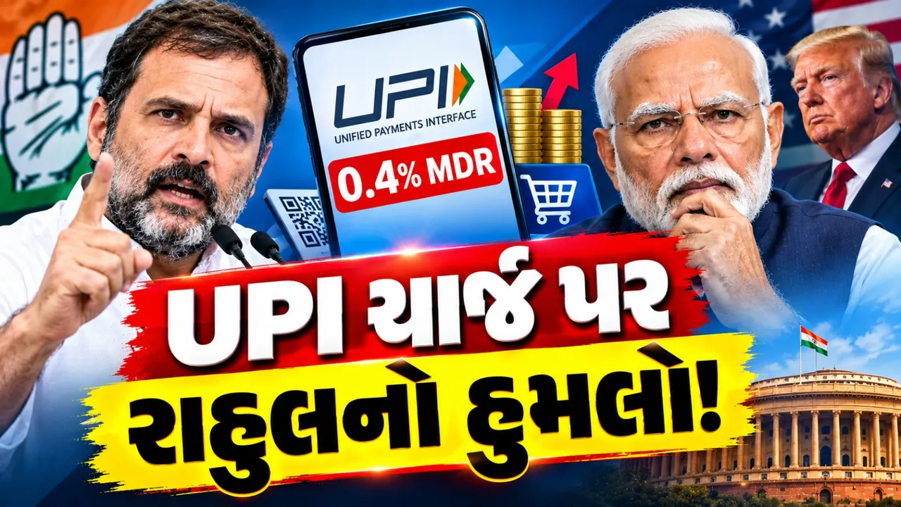 ‘મોદીજી હિંમત બતાવો’, UPI ચાર્જ મુદ્દે રાહુલ ગાંધીનો PM મોદી પર પ્રહાર